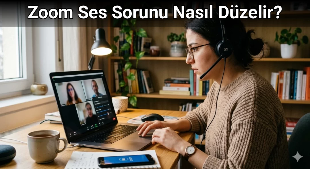 Zoom Ses Sorunu Nasıl Düzelir?